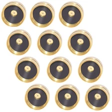 Solid Brass Refill Propane Bottle Cap Universal for All 1 LB Gas Tank Cylinde...