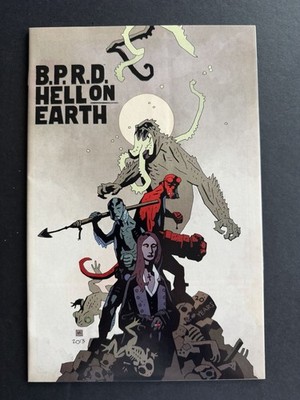 Dark Horse BPRD HELL ON EARTH # 115 MIKE MIGNOLA 1 FOR 20 VARIANT NM 2014 HTF
