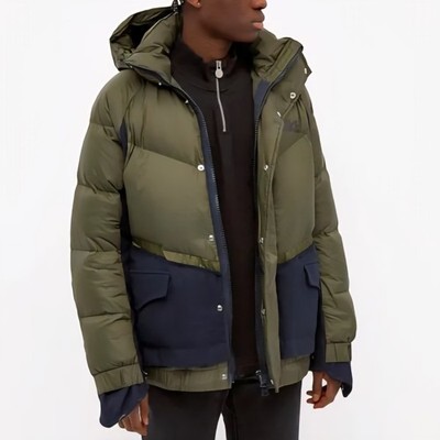 NIKE X SAKAI Men's SZ.XXL NikeLab Parka Hooded Jacket In Khaki New CT3269-355