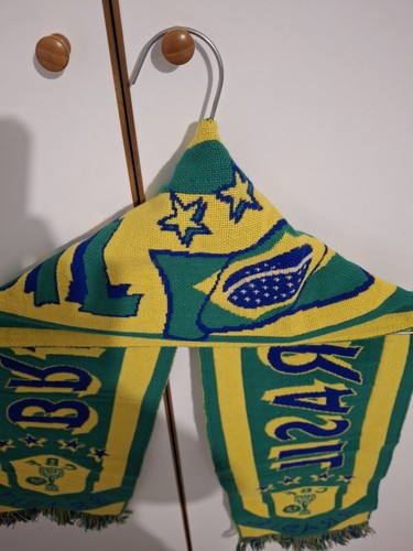Brasil Scarf - Green & Yellow Football Fan Scarf - Terrace Style - Picture 3 of 3