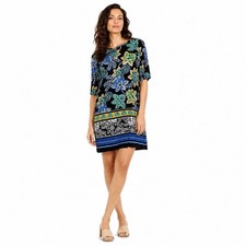 Women's Eliza J Floral Print Dress Sz 8 Career Casual Party