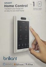 Brilliant 1 Switch All-In-One Smart Home Control - 415Single