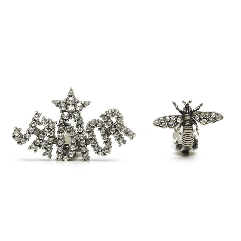 Dior JADIOR Bee Motif Earrings Certified Pre-Owned Luxury Jewelry