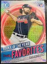 2021 Bowman #RRY-IA Ian Anderson Chrome Rookie of the Year Favorites Mojo