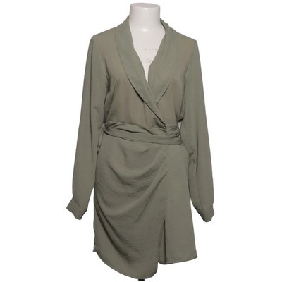 ASOS Design, Wickelkleid, Größe: 36, Grün, Polyester, Einfarbig, Damen #snV
