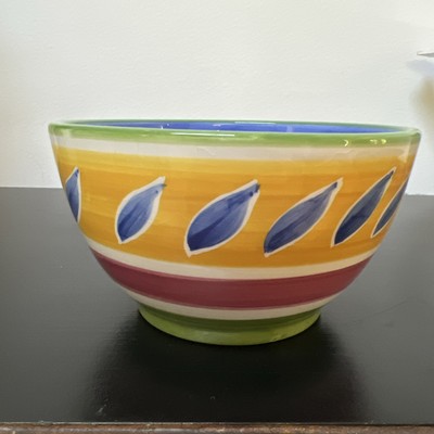 KIC Botanica Hand Painted Soup Bowl