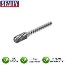 Image of Sealey Cylindrical Ball Nose Tungsten Carbide Rotary Burr 10mm SDB02
