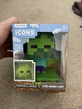 Paladone Minecraft Zombie Night Light Series 1 004 Green LED Battery Powered