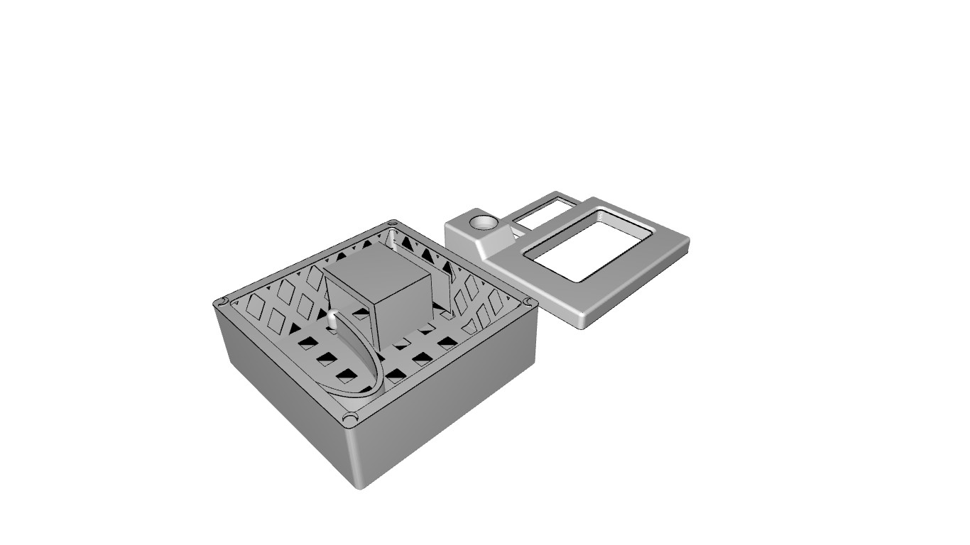 Contenitore Stampato 3D per Tester LCR-T3 QS2015-T3 | Protezione
