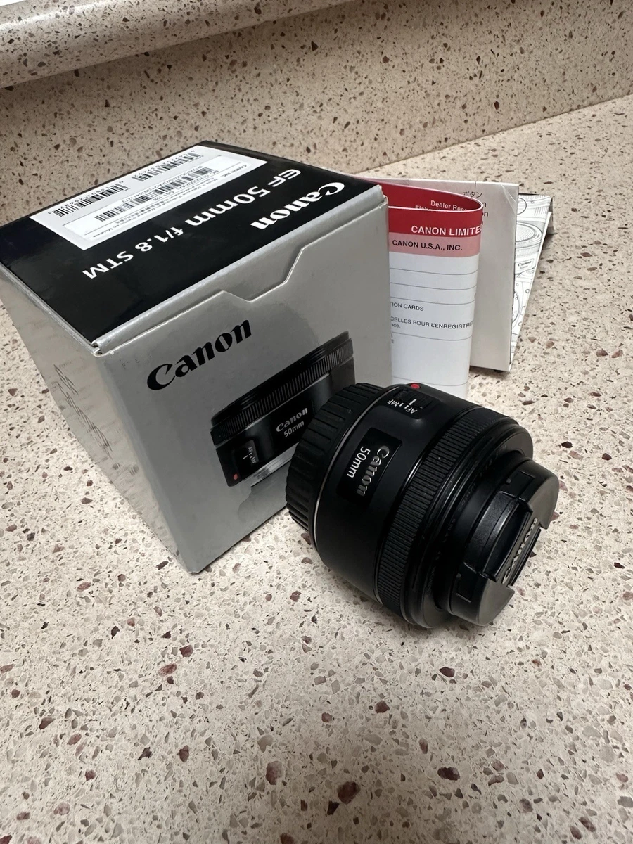 Canon 50mm f/1.8 Camera Lenses for sale - eBay