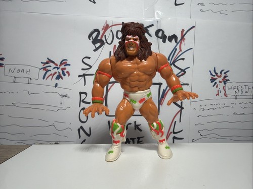 WWF The Ultimate Warrior Hasbro Wrestling Figure W...