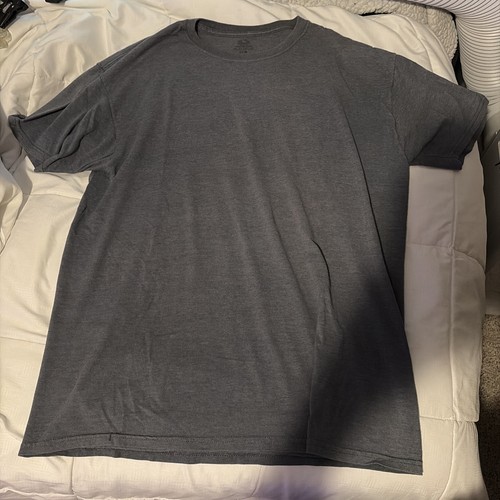 Fruit Of The Loom Platinum Men’s Gray T-Shirt Size Large