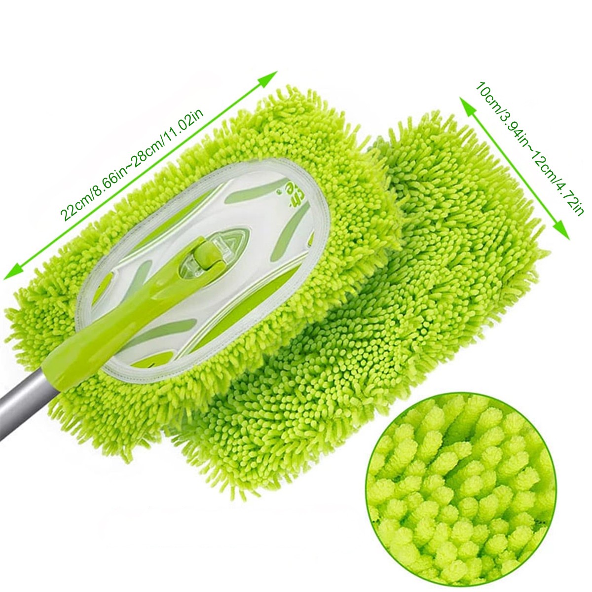 6 Reusable Sweep Cloths Microfiber Wet/Dry Mop Pads Fits Swiffer Sweeper Refills