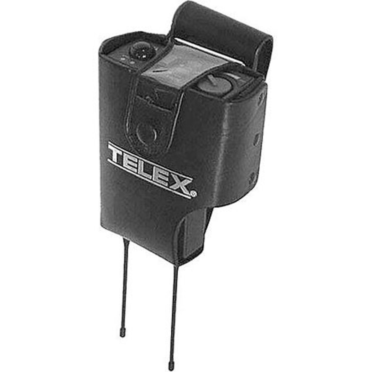 Прочная кожаная поворотная кобура Telex TRH-2 для белтпаков TR-700/800/80N