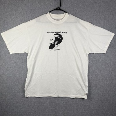 Vintage AO Shirt Mens XL Dr Sigmund Freud Whats On A Mans Mind