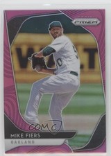 2020 Panini Prizm Tier III Mega Box Pink Prizm Mike Fiers #219 1n0