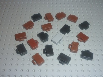 19 x Gepäckbox Figur Lego Zug Minifiguren Koffer Ref. 4449 Diverse