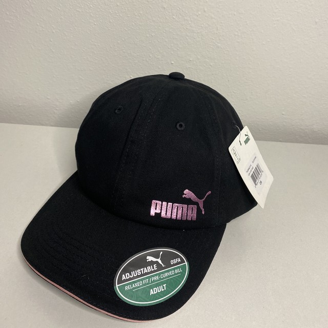 Puma Black and Pink Headwear Adjustable 