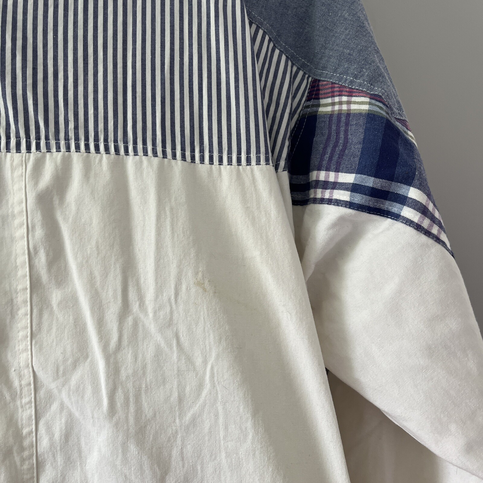 Vintage G4000 Patchwork Jacket Lightweight Street… - image 5