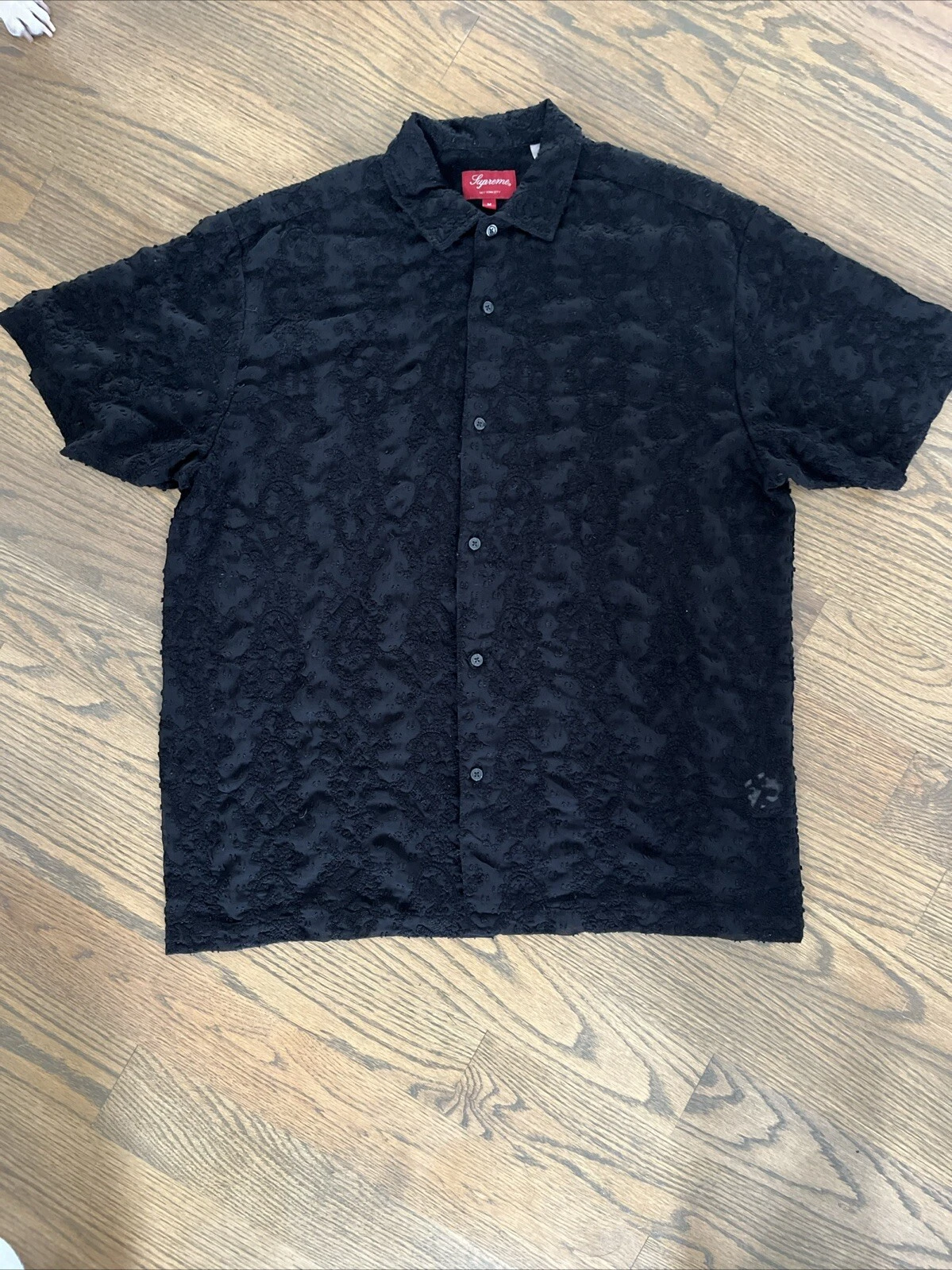 Chemise en mousseline de soie Supreme Chainstitch