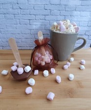 4x Hot chocolate stirrers/sticks/spoons-secret santa/stocking filler/chocolat
