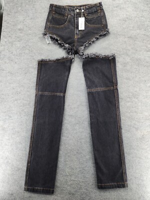 パンツ telfar design denim jeans pants Baggy Jean - Blue