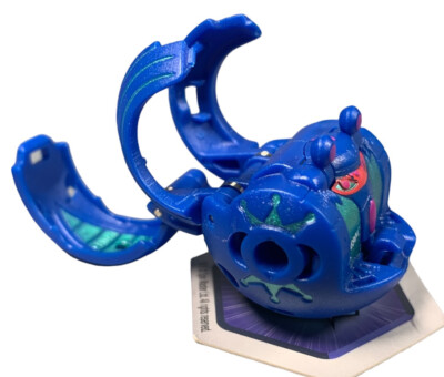 Bakugan Battle Brawlers Spin Master Blue Aquos Dual Elfin 690G B2