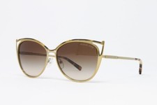 Michael Kors Sunglasses INA MK1020 116313 Tokyo Tortoise Rose gold Tone 56mm NEW