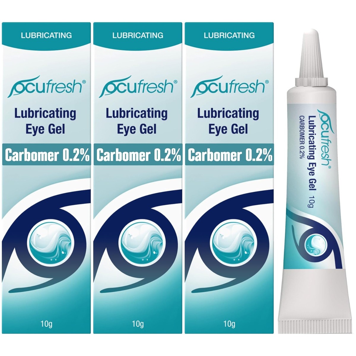 Ocufresh Carbomer 0.2% Lubricating Eye Gel - Dry, Tired, Red Eyes - 10g X 3 PACK | eBay UK Ocufresh Carbomer 0.2% Lubricating Eye Gel - Dry, Tired, Red Eyes - 10g X 3 PACK | eBay UK