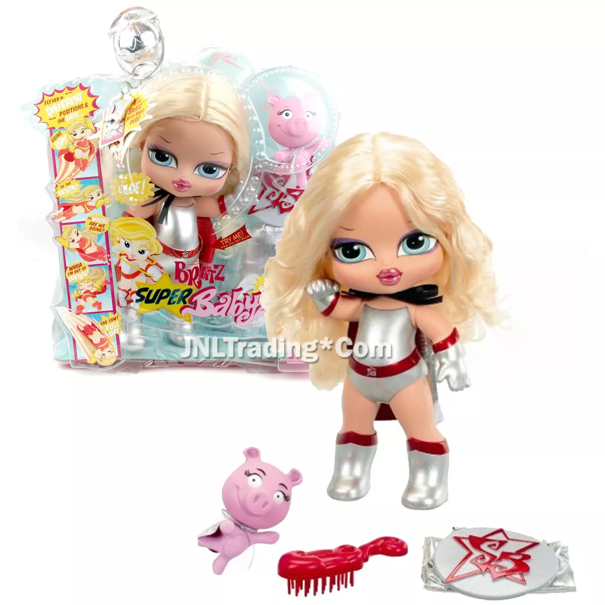 MGA Entertainment Bratz Super Big Babyz 13 Electronic Doll CLOE, Super  Pig&Cape