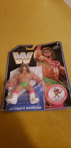 WWE The Ultimate Warrior Mattel Retro  Mini Action...