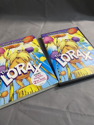 Dr. Seuss The Lorax Deluxe Edition (DVD, 2012)