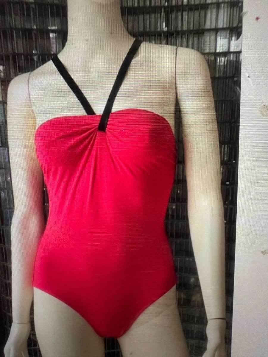 Maillot De Bain Une Pièce ERES Bengal Superposé - Taille 42 (US 10) - Rose - Neuf Avec étiquettes - Valeur 330€