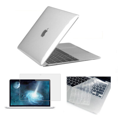 For Macbook Air 13 15 in Matte Hard Case Shell 2018-2026+Keyboard Skin+LCD Film