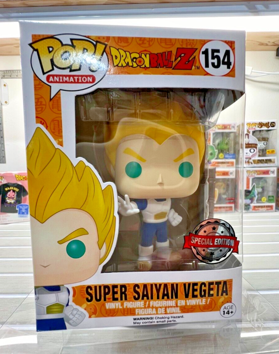 Funko Pop! Anime Dragonball Z DBZ Super Saiyan Vegeta Special