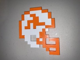 Buccaneers Tecmo Super Bowl NES custom Helmet 8 Bit