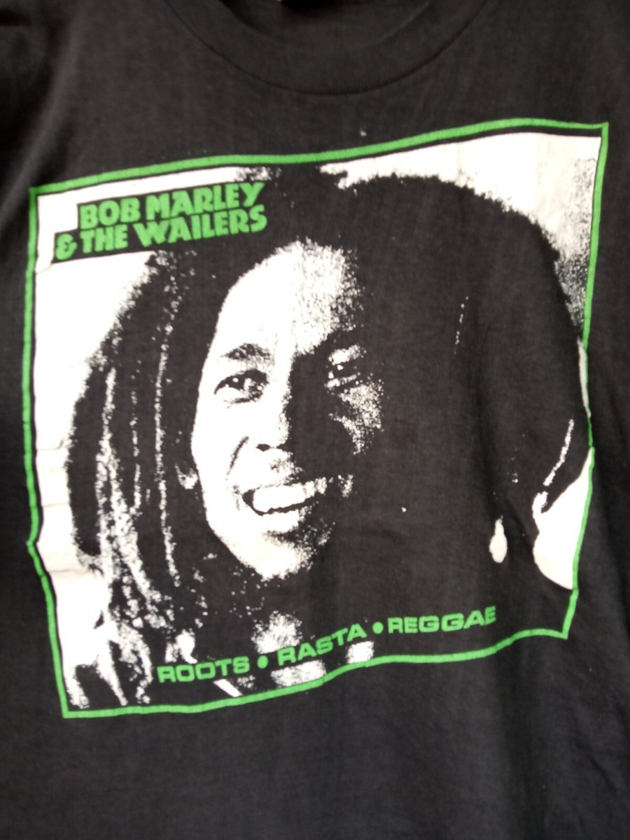 Bob Marley RAP TEES バンド BAND Tシャツ レゲエ Bob Marley x Island Records Rasta T-Shirt - Bob Marley
