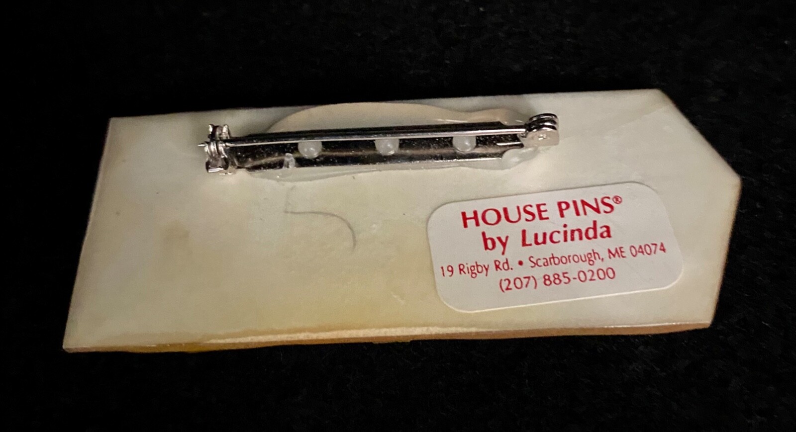 Lucinda House Pin The Cat, Duck & the Heart 0901 Gem