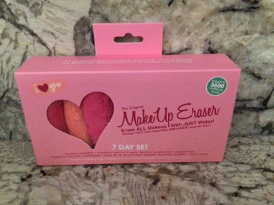 makeup eraser peach set