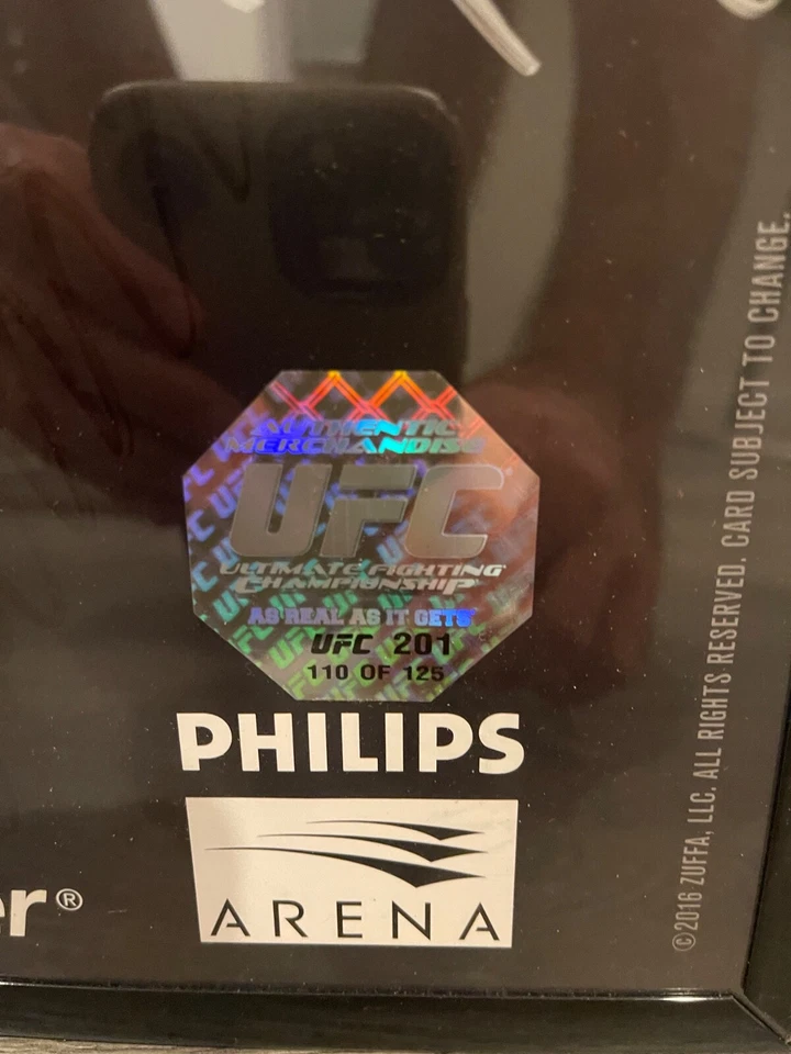 UFC 201 – Lawler vs. Woodley Official Event Poster – SIGNED by the Entire Card - Image 4 of 4