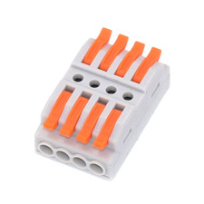 Wiring Terminal Block Push-in Conductor Cable Connectors Quick Wire Connector UK