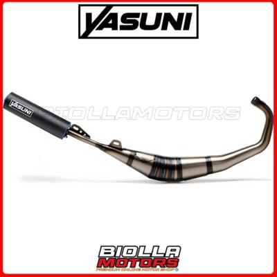 TUB808TA AUSPUFFANLAGE YASUNI R1 ALLUMINIO RIEJU MRX D. 25mm OMOLOGATA