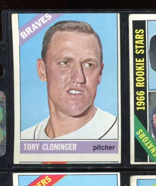 1966 O-Pee-Chee Baseball ***Set Break*** #10 Tony Cloninger VG