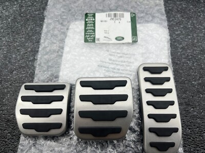 NEU ORIGINAL JAGUAR E-PACE SPORT PEDALABDECKUNG SET ABDECKUNGEN NUR MANUELL J9C2475