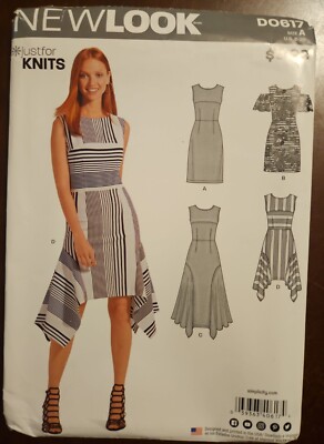 Simplicity New Look Dress D0617 Size 8 10 12 14 16 18 20 UNCUT Sewing Pattern