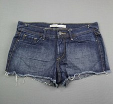 Vintage Women's 2008 Old Navy Denim Jean Shorts Mid Rise Size 6 34x2