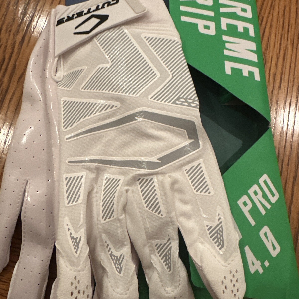 CUTTERS REV PRO 4.0 RECEIVER GLOVES SIZE ADULT XL - WHITE
