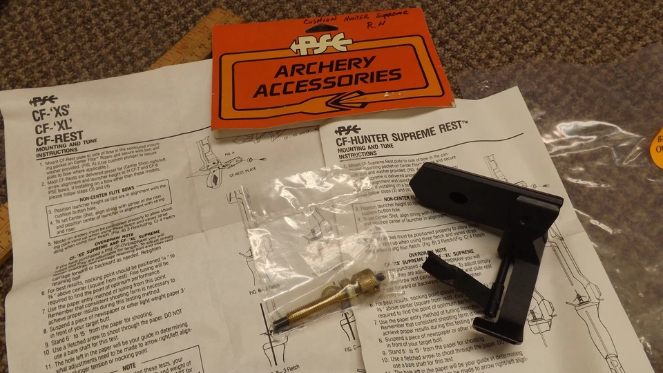 NEW PSE CF Cushion Hunter Supreme Arrow Rest 2360 Left Hand Flite Series Bow - Image 2 of 4