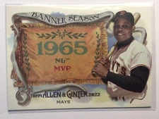 Pack to Plastic 2022 Topps Allen & Ginter Banner Season Base Set #1-40 PYC 1:3!