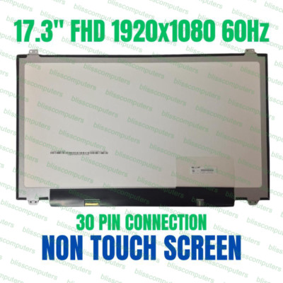 Lenovo 01YN146 17.3'' IPS LED LCD Display Screen eDP 30 Pin